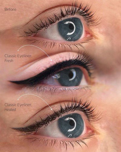 microblading near Mount Prospect IL — permanent makeup results at New Level Beauty Des Plaines